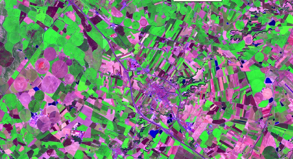 Identificación zonas agrícolas